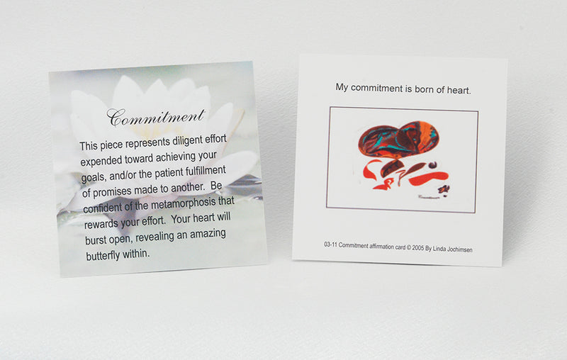 Commitment Affirmation Card